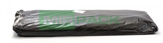 Мешки для мусора 240 литров, 90 мкм, ПВД, в пачках 50 шт, черные - Вид 3